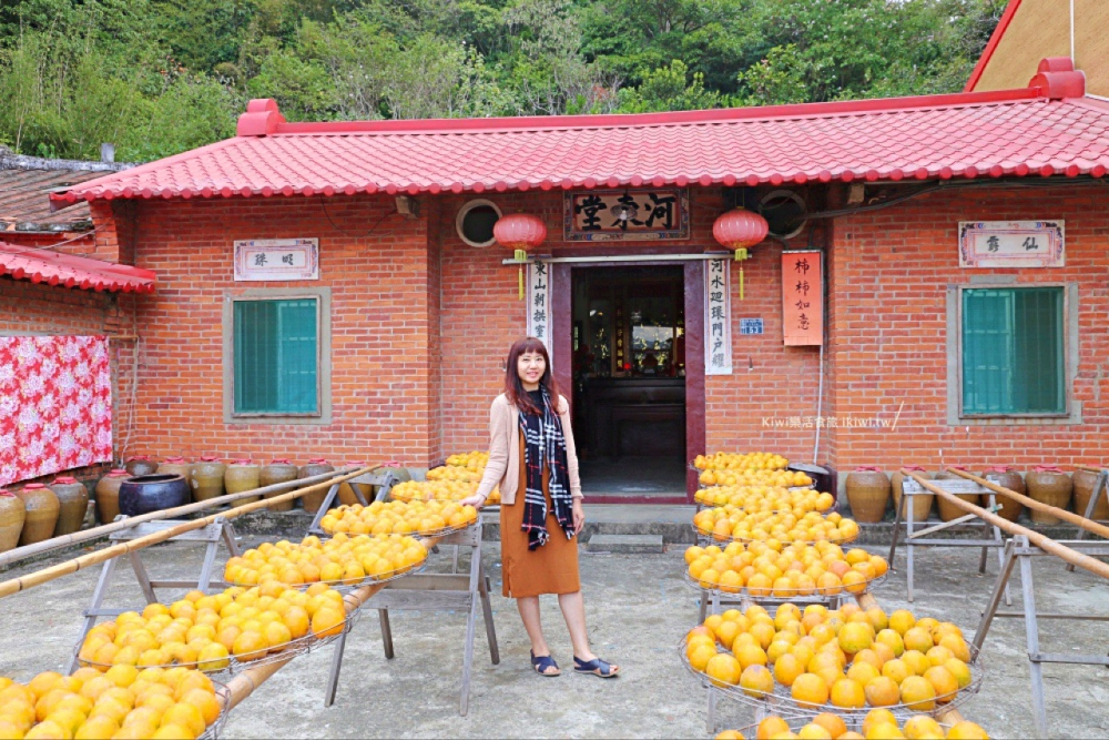 新竹味衛佳柿餅觀光農場｜新埔景點，季節限定特有九降風曬出金黃耀眼柿子海，味衛佳柿餅教育農園可購買柿餅、DIY